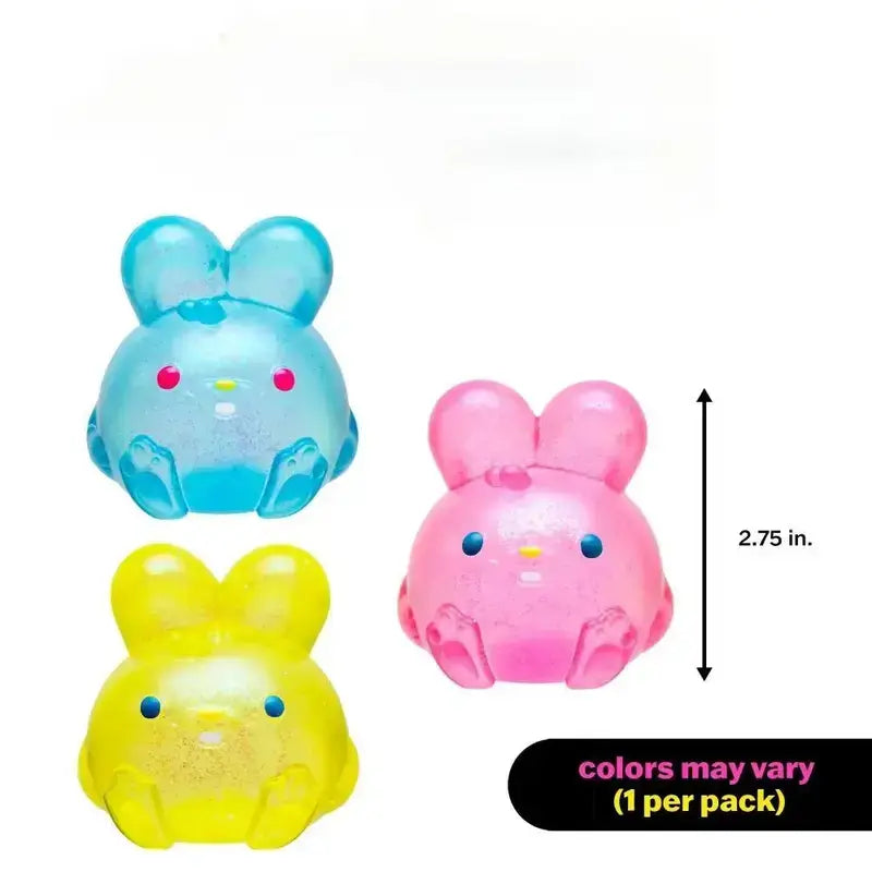 Easter Style Squishy Toy Bundle - Original Retail Packaging Sensory Stress Balls for Kids & Adults - Easter Basket Stuffers - Various Textures & Fillings - Ages 3+ Perfect Best Easter Gift for boys girls