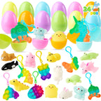 36pcs/48pcs/60pcs/80pcs/100pcs/120pcs/144pcs/160pcs/200pcs Prefilled Easter Eggs Toys