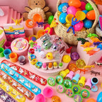36pcs/48pcs/60pcs/80pcs/100pcs/120pcs/144pcs/160pcs/200pcs Prefilled Easter Eggs Toys
