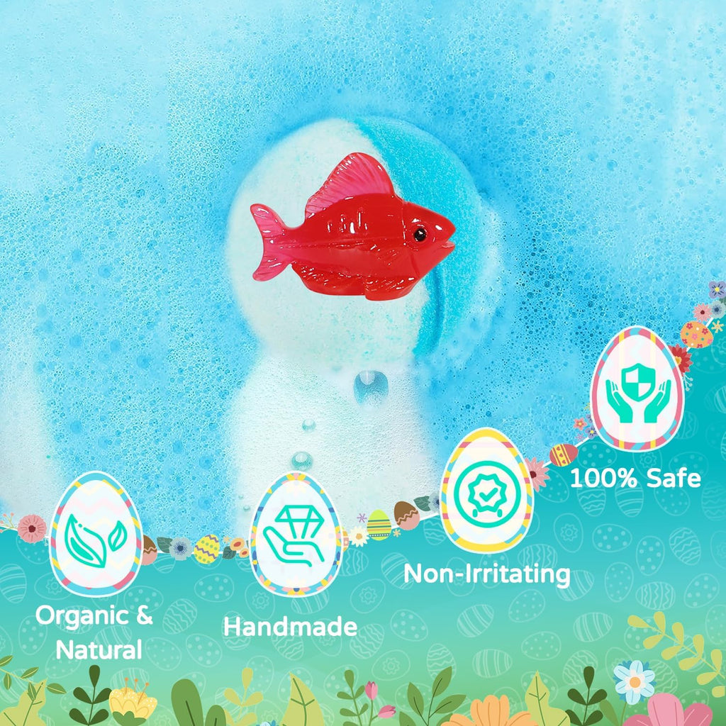 🎁 Bath Bombs for Kids with Surprise Inside 🐰