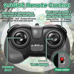 2.4GHZ Remote Control Inflatable Dinosaur Toy for Kids,Electric Toy Dinosaur with 360°Rotation,Forward & Backward,Rechargeable Walking Dinosaur Toy for Boys Kids Age 6-8 8-12 Birthday Gifts