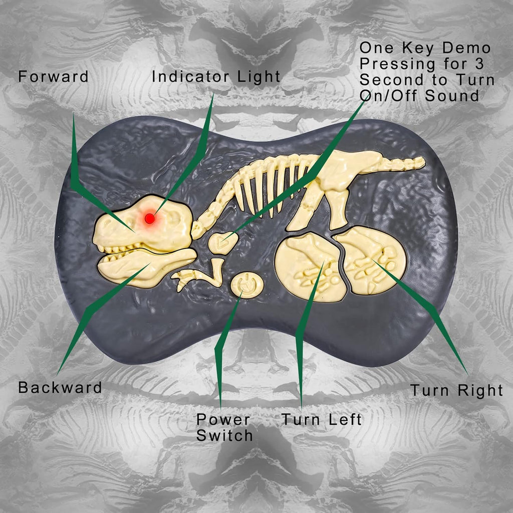 ⏰Kids' Gifts 💥 Remote Control Dinosaur Jurassic T Rex Toys for Boys Electronic RC Spray Raptor Walking Roaring Tyrannosaurus Rex Realistic 18.1" Rechargeable Birthday Gift for Kids Girls 3 4 5 6 7