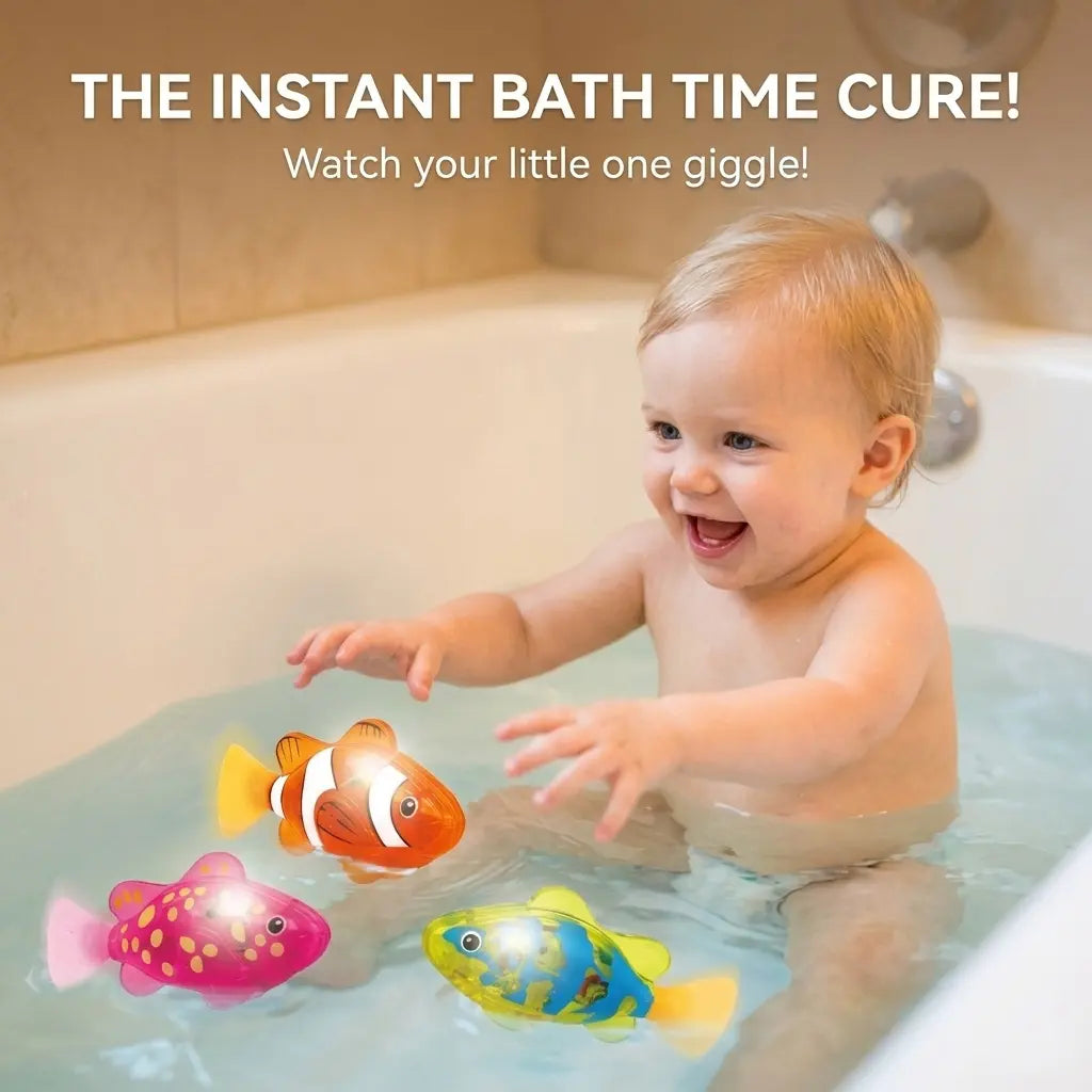 🐠 Interactive Water-Activated Robot Toy for Kids