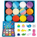 ✨ Magical Surprise Bath Bombs for Kids | 12-Pack Gift Set with Hidden Toys
